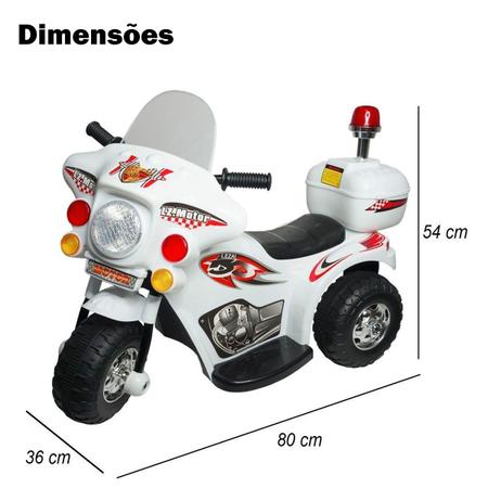 Brinquedo Mini Moto Eletrica Triciclo Motinha Infantil - Zippy