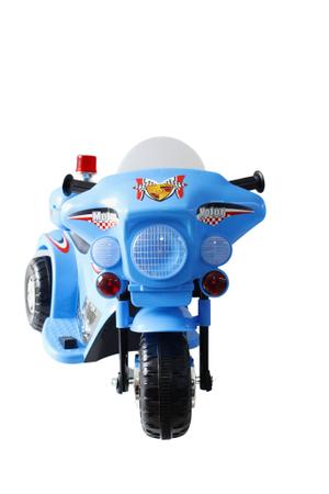 Triciclo Mini Moto Elétrica Infantil Cor Azul Som e Farol com Luz -  Importway