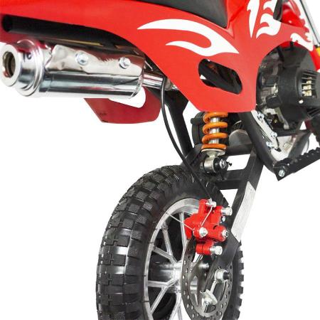 Mini Moto Infantil Gasolina 2 Tempos 49CC Cross Trilha Off Road Importway  WVDB-006 Dirt Vermelha - Mini Moto Motorizada - Magazine Luiza