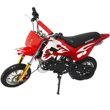 Mini Moto Infantil Gasolina 2 Tempos 49CC Cross Trilha Off Road