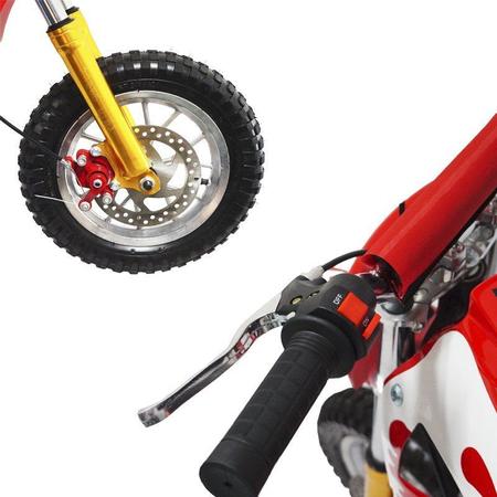 Mini Moto Infantil Gasolina 2 Tempos 49CC Cross Trilha Off Road