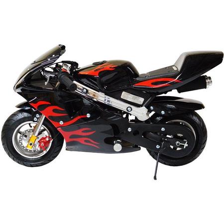 Mini Moto Infantil Gasolina 2 Tempos 49CC Speed Ninja GP Esportiva  Importway WVPR-204 Preta - BEST