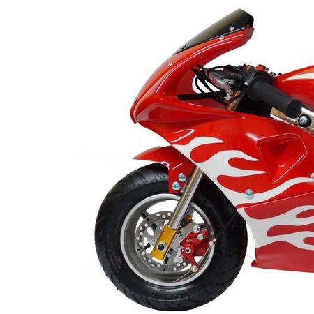 MINI MOTO INFANTIL GASOLINA MTR JUNIOR 90 CC VERMELHA