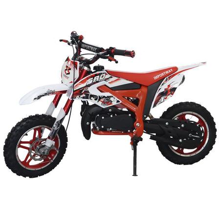 Mini Moto Infantil Partida Elétrica Gasolina 2T 49CC Cross Trilha Off Road  Importway WVDB-005 - Mini Moto Motorizada - Magazine Luiza