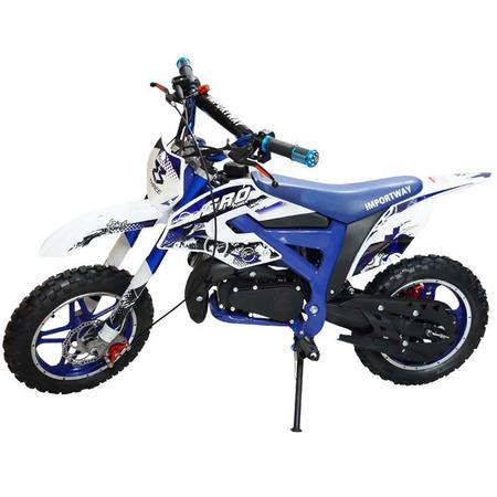 Mini Moto Infantil Gasolina 2 Tempos 49CC Cross Trilha Off Road Importway  WVDB-006 Dirt Preta - Mini Moto Motorizada - Magazine Luiza