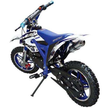 Mini Motos De Cross Para Niños De Gasolina 49cc - Azul