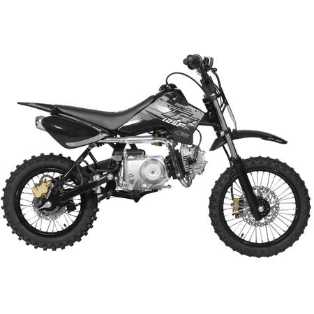 Imagem de Mini Moto Off Road Pro Tork TR-125F Aro 14 X 12 Trilha Motocross Gasolina Pedal 4 Tempos 125CC