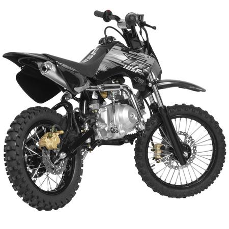 Imagem de Mini Moto Off Road Pro Tork TR-125F Aro 14 X 12 Trilha Motocross Gasolina Pedal 4 Tempos 125CC