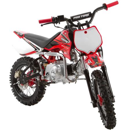 Mini Moto Off Road Pro Tork TR-50F Aro 10 X 10 Trilha Motocross Gasolina  Pedal 4 Tempos 50CC - Mini Moto Motorizada - Magazine Luiza