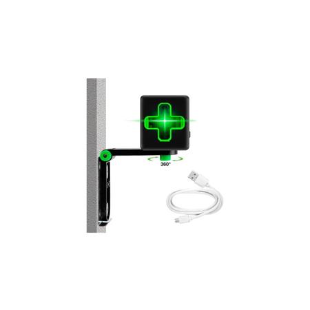 Imagem de Mini Nível Laser com 2 linhas verde profissional 20m com tripé