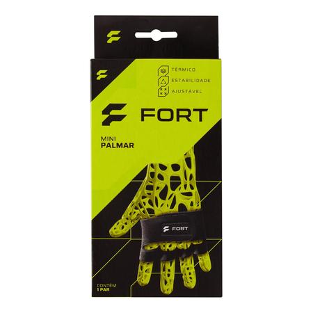 Mini Palmar Fort Sports Preta - Par Imagem de Mini Palmar Fort Sports Preta - Par