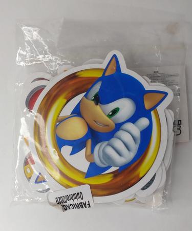 MINI PERSONAGEM DECORATIVO SONIC 50 un.