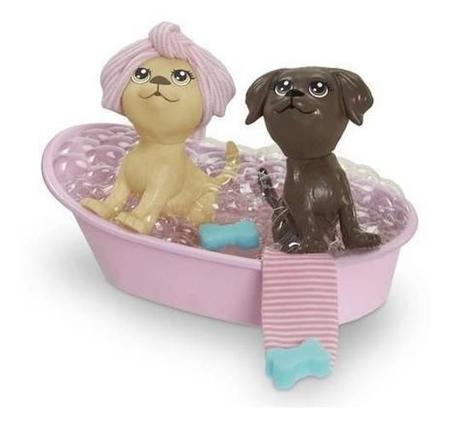 Imagem de Mini Pets Barbie Hora Do Banho Mattel - Pupee 1288