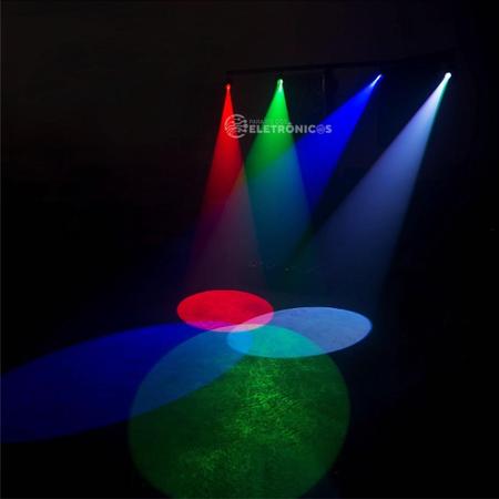 Imagem de Mini Pinspot RGB 15w LED Holofote Festa Baladinha e Casamentos 16 Cores - 194882BR