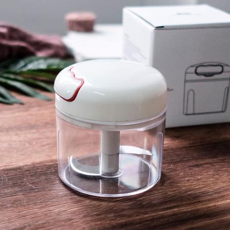 Mini Processador Alimentos Alho Cebola Legumes 2 Lâminas - BELLATOR Imagem de Mini Processador Alimentos Alho Cebola Legumes 2 Lâminas