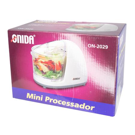 Imagem de Mini Processador de Alimentos Onida ON-2029 - 50W - 220V - Branco