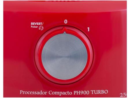 Imagem de Mini Processador de Alimentos Philco Vermelho - PH900V 3 em 1 250W