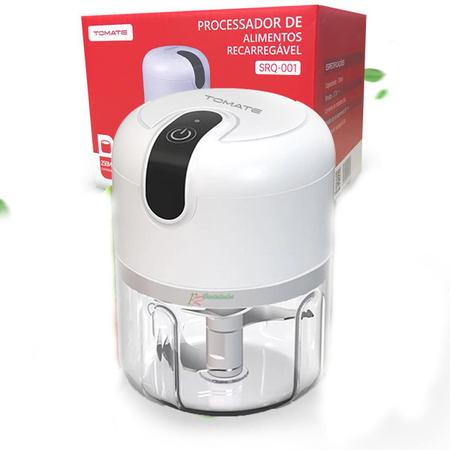 Mini Processador Elétrico Triturador Alimentos S/ Fio - Usb - Tomate -  Triturador de Temperos - Magazine Luiza