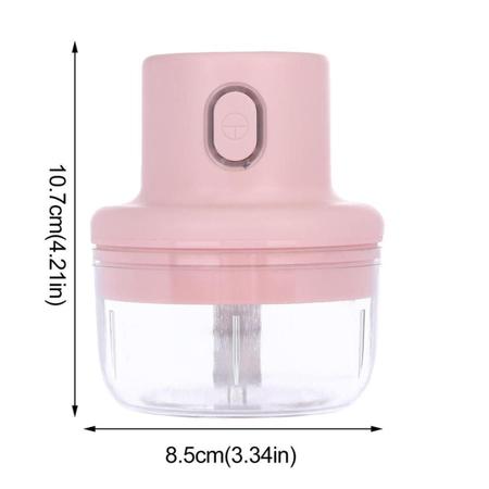 Mini Processador Elétrico 3 Lâminas Processador Alimentos - Higa Shop Imagem de Mini Processador Elétrico 3 Lâminas Processador Alimentos