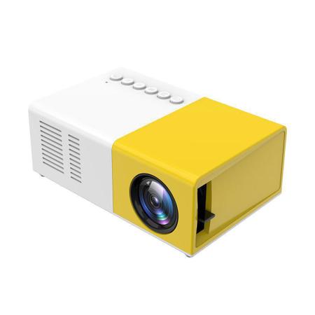 Imagem de Mini Projetor Led Portátil Full Hd 600 Lumens Usb Av Yg300