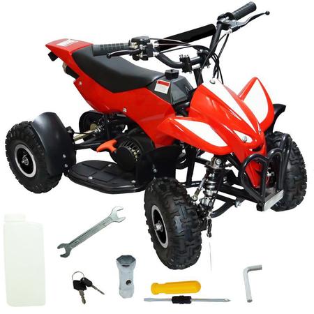 Mini Pequena Miniatura ATV Gasolina Off-Road, Motocicleta 2 Tempos