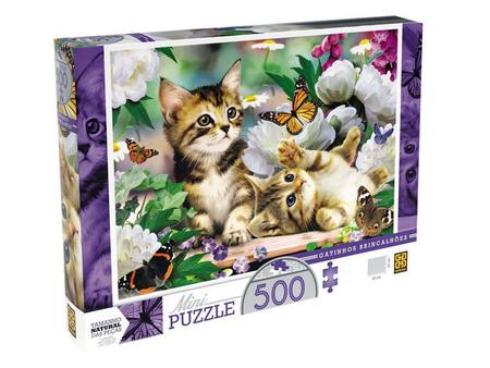 Puzzle 655 peças Best Puzzle Gatinhos no quebra-cabeças - Loja Grow