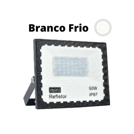 Imagem de Mini Refletor Led 20w Branco Frio SMD Prova D'Água Bivolt