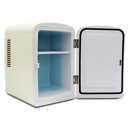 Imagem de Mini Refrigerador Portátil KX3 4,5 Litros Refrigera e Aquece Branca