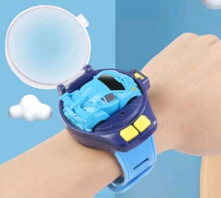 Imagem de Mini Relógio Carrinho a Controle Remoto presente a Crianças