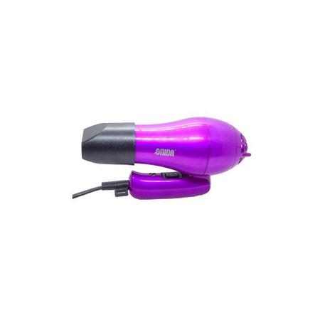 Imagem de Mini Secador De Cabelo Bivolt Portátil Dobrável Compacto Com Ions 3500w para Viagem