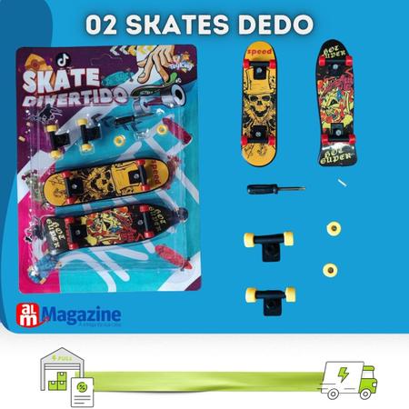 Skate De Dedo Com Rampa Barato Skate Fingerboard Radical, Magalu Empresas