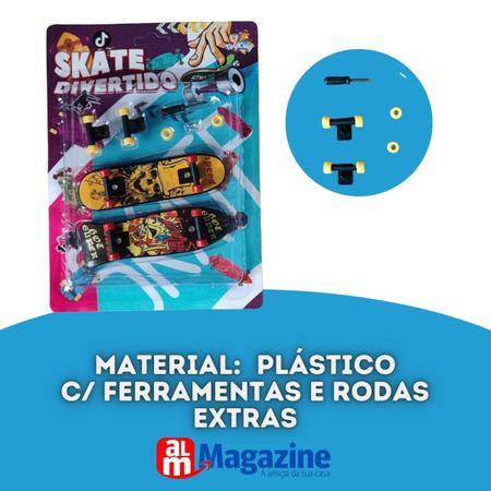 Skate De Dedo Com Rampa Barato Skate Fingerboard Radical, Magalu Empresas