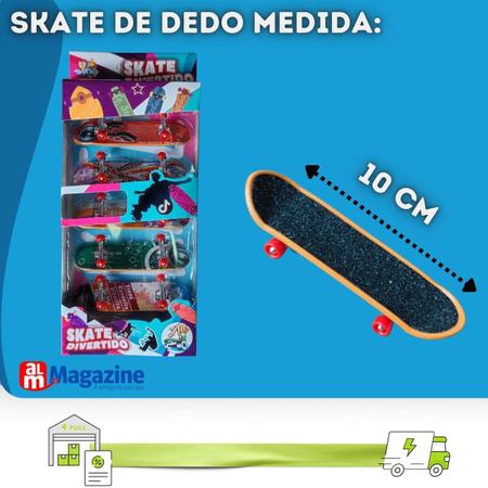 Mini skate de dedo 5 em 1 tk-ab6228 brinquedo - Toys king Imagem de Mini skate de dedo 5 em 1 tk-ab6228 brinquedo