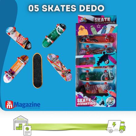 Mini skate de dedo 5 em 1 tk-ab6228 brinquedo - Toys king Imagem de Mini skate de dedo 5 em 1 tk-ab6228 brinquedo