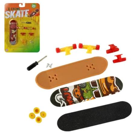 Mini brinquedo de skate de dedo, Conjunto de Brinquedos de Placas de Dedo  de Mesa para Crianças
