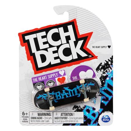 Mini Skate Dedo Fingerboard C/ Lixa Techdeck Skateboard 96mm