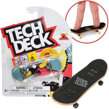 Mini Skate Dedo Fingerboard C/ Lixa Techdeck Skateboard 96mm