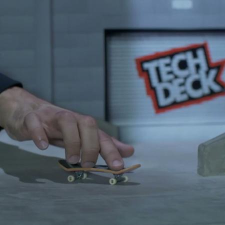 Mini Skate Dedo Fingerboard C/ Lixa TechDeck Skateboard 96mm