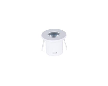 Imagem de Mini Spot Embutir Redondo Branco Led 1w 3000k Nordecor