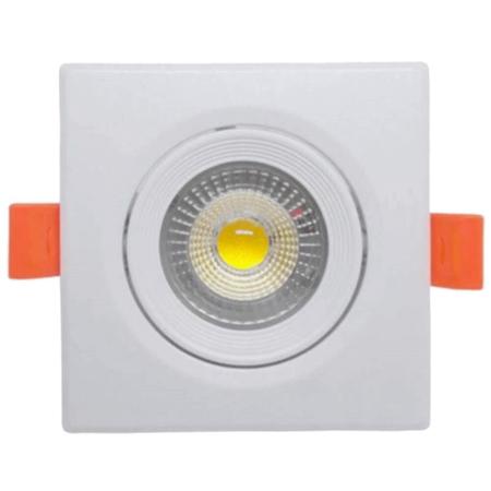 Imagem de Mini Spot Quadrado Superled 3 Watts 3000K - 05613 - OUROLUX