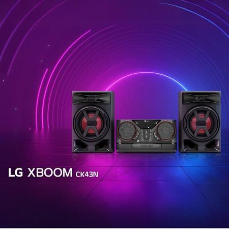 Imagem de Mini System LG Xboom CK43N Com Bluetooth 220W Graves Fortes