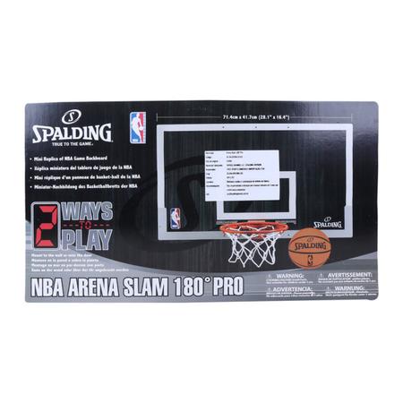 Imagem de Mini Tabela de Basquete NBA Spalding Arena Slam 180 PRO