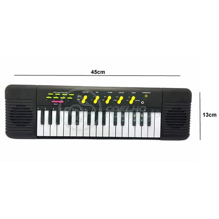 Teclado Infantil Musical 32 Teclas Keys Com Microfone Piano - eletronic -  Piano / Teclado de Brinquedo - Magazine Luiza