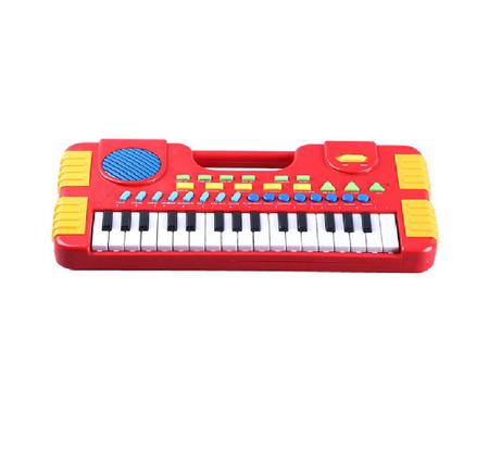 Teclado Musical Infantil - Siri - Vermelho - DM Toys