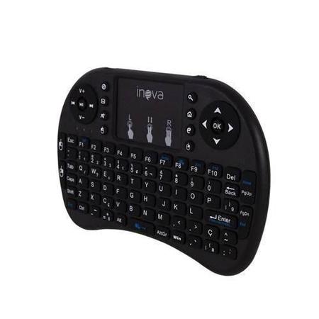 teclado sem fio, botão de troca de modo 2,4 GHz touchpad sem fio ultra mini  fino usb recarregável melhora a velocidade de digitação para x caixa de