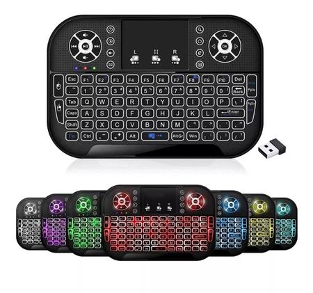 Mini teclado programável teclas, concha de acrílico, teclado para jogos sem  fio, portátil, fácil de instalar, interface tipo C, modo, sem receptor