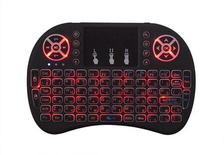 Imagem de Mini Teclado Wireless Keyboard Mouse Smart Tv Lg E + (RGB)