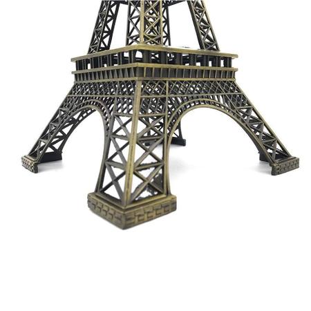 Mini Torre Eiffel Paris em Metal 13 cm Decorativa - Gimp Imagem de Mini Torre Eiffel Paris em Metal 13 cm Decorativa