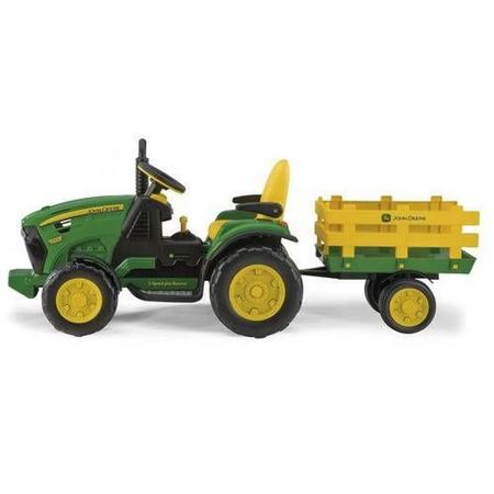 Trator Elétrico John Deere Ground Force 12v Com Carretinha - Shop Mais  Oficial