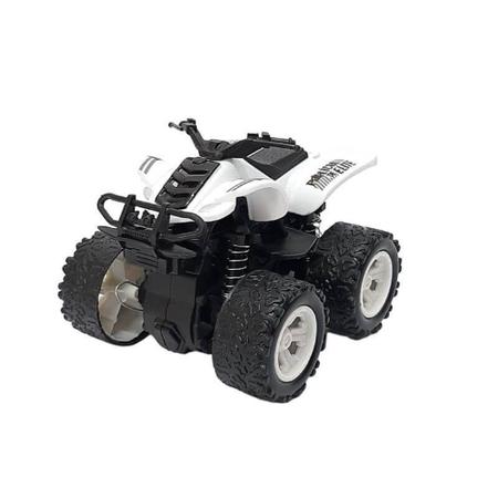 Carrinho de Fricção - Mini Truck 360 - Polícia - Branco - Unik Toys